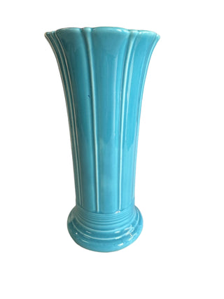 Vintage Fiesta 8" Vase Turquoise