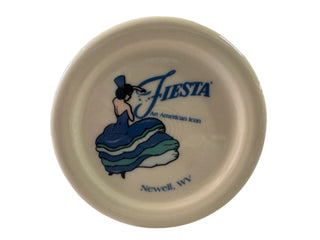 Fiesta FTC  Blue Dancing Lady Newell Outlet Coaster