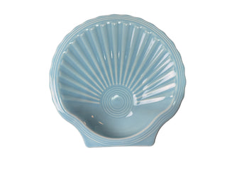 Fiesta Sky Shell Plate Embossed