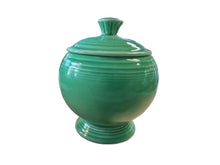 Load image into Gallery viewer, Vintage Fiesta Original Green Marmalade Jar.
