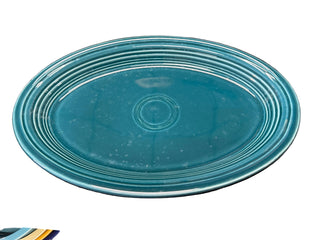 Fiesta Large Oval Platter Juniper Retired Color