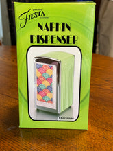 Load image into Gallery viewer, Fiesta Chartreuse Go Along Napkin Dispenser &amp;  100 NIP Napkins Both Items New
