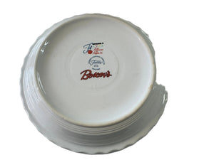 Fiesta American Pie Set Deep Dish Pie Plate  AS AMERICAN AS APPLE PIE