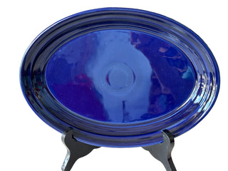 Fiesta  Small Oval Platter - Cobolt