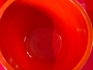 Vintage Fiesta RED Mixing Bowls 1-6 Beautiful