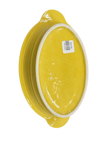 Fiesta Large  Oval Tab Handle Casserole Sunflower