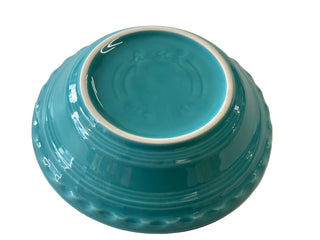 Fiesta Small Turquoise  Pie Baker