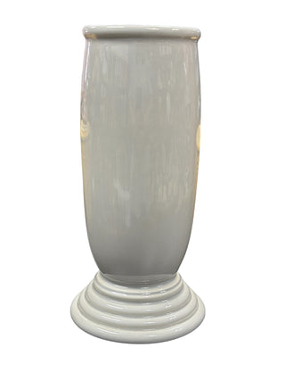 Fiesta Gray Millennium lll Vase Retired Color