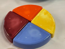 Load image into Gallery viewer, Fiesta Harlequin Relish Tray Beautiful
