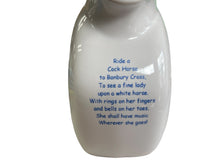 Load image into Gallery viewer, Fiesta China Specialties Nursery Rhyme Ride A Cock Horse Juice Pitcher HTF Limited 50
