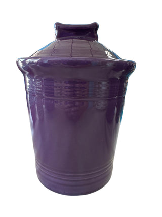 Fiesta Mulberry Dog Treat Jar HTF