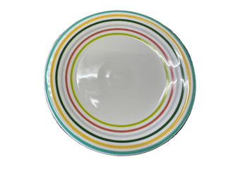 Fiesta 1950's Color Limited Edition FTCCO 2026 Conference Bread & Butter Plate Striped Lines