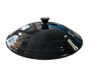 Fiesta Black  Casserole Lid Replacement Piece