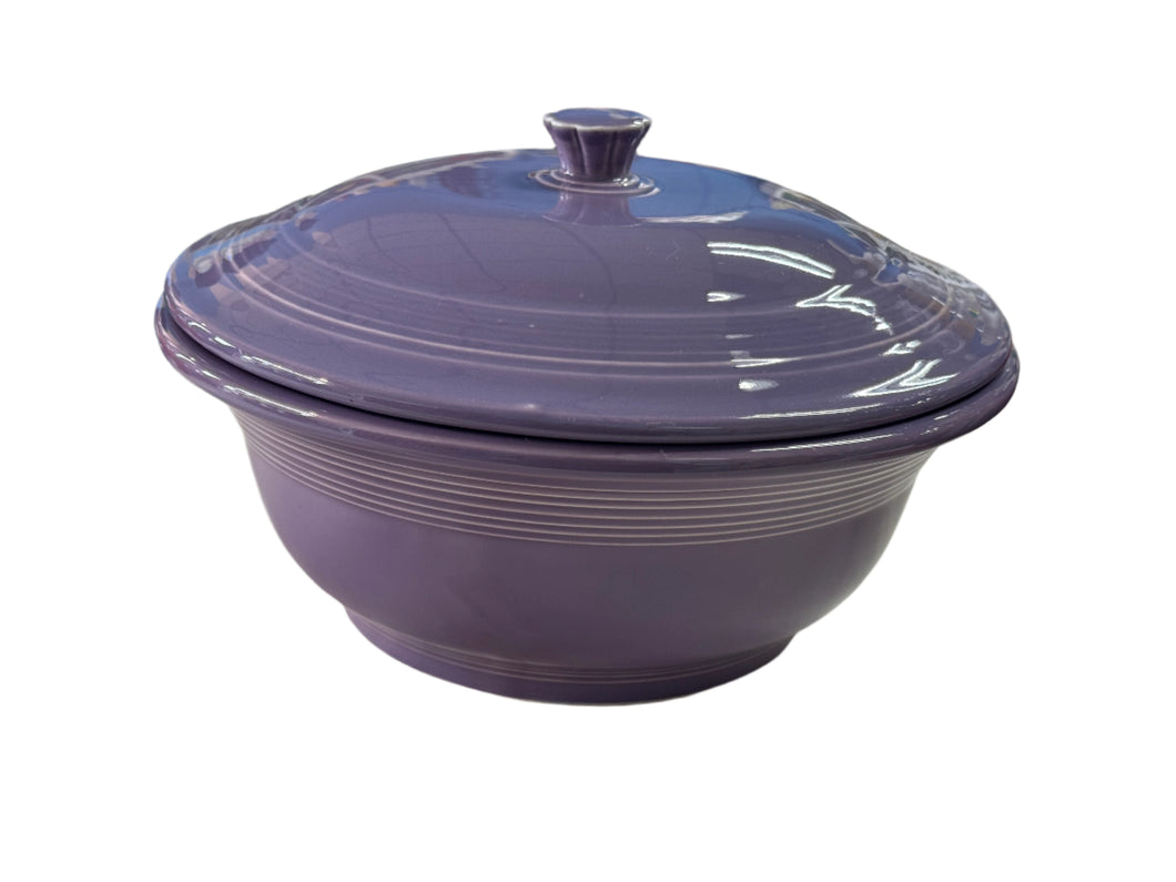 Fiesta Lilac Covered Casserole