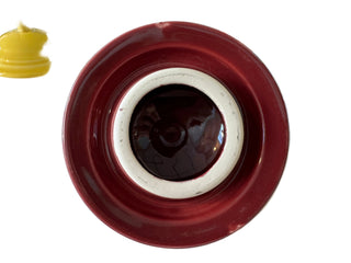 Fiesta Old Style Teapot Lid Parts Claret