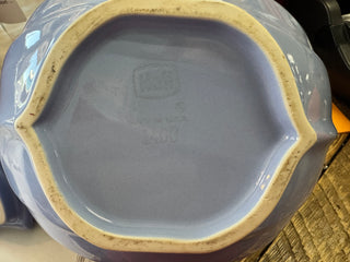 Vintage Hall China Rhythm Teapot Mauve Becky Blue