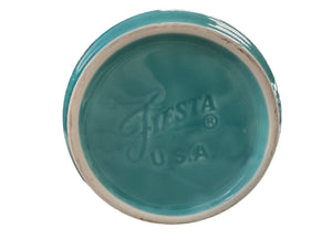 Fiesta Small Chevron Canister Base Only Turquoise