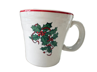 Fiesta Holly and Ribbon Taper Mug