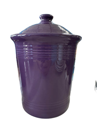Fiesta Large Mulberry Canister Retired