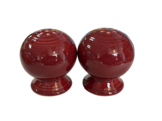 Fiesta Cinnabar Bulb Salt & Pepper Shaker Set