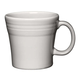 Fiesta White Taper Mug.           INVENTORIED