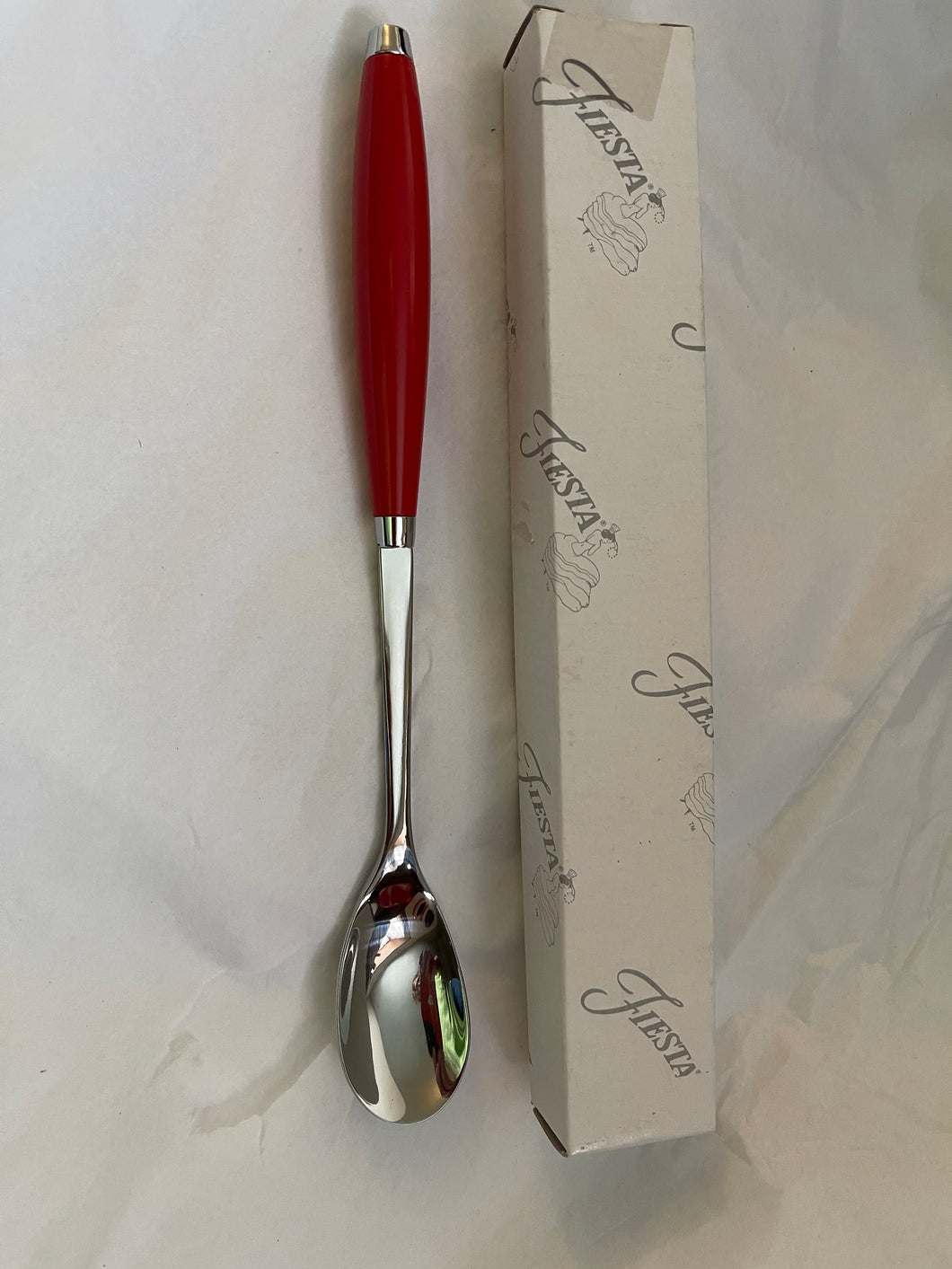 Fiesta Ice Tea Spoon SCARLET HTF