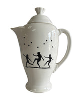 Load image into Gallery viewer, Fiesta Mystic Decal White  Coffee Pot Mega China Exclusive
