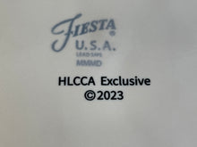 Load image into Gallery viewer, Fiesta HLCCA 2023 Dancing Dots w Dancing Lady Chop Plate
