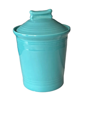 Fiesta 2 Qt Turquoise Dog  Canister Jar Original Style (Copy)