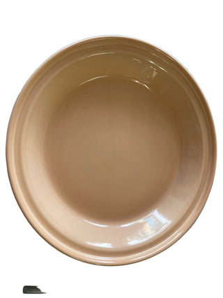 Fiesta Retired Apricot Large Pie Baker NIB Old Stock