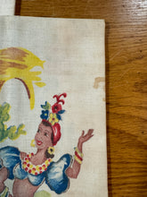 Load image into Gallery viewer, Fiesta Go Along Dancing Lady Towels Vintage
