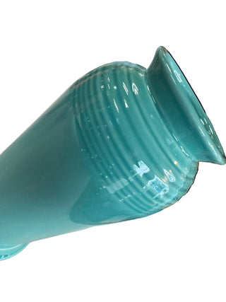 Fiesta Turquoise Monarch Vase Blue Retired