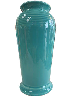 Fiesta Turquoise Monarch Vase Blue Retired