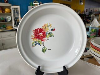 Fiesta Floral Large Deep Dish Pie Baker