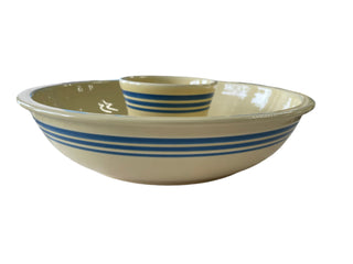 Fiesta HLCCA Blue Stripe Chip n Dip Set