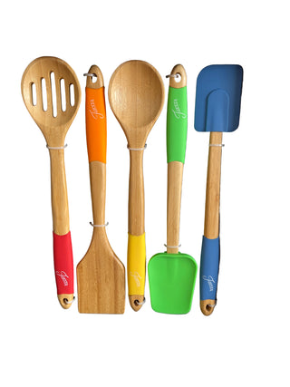Fiesta Bamboo Utensil Set