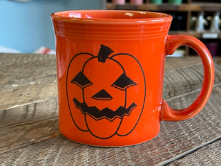 Fiesta Halloween Java Mug Spooky Pumpkin