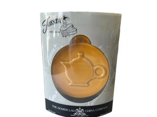 Fiesta HLCCA 2011 Conference  Exclusive Marigold Embossed Teapot Ornament