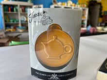 Load image into Gallery viewer, Fiesta HLCCA 2011 Conference  Exclusive Marigold Embossed Teapot Ornament

