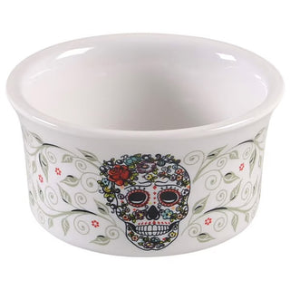 Fiesta  Sugar Skull and Vine Ramekin