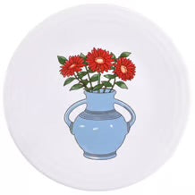 Fiesta  Luncheon Plate Flowers & Vase Replacemants Periwinkle Milli Vase
