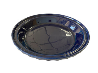 Fiesta Cobalt Deep Dish Large  Pie Baker 10 1/4'