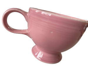 Fiesta Rose Ring Handled Creamer