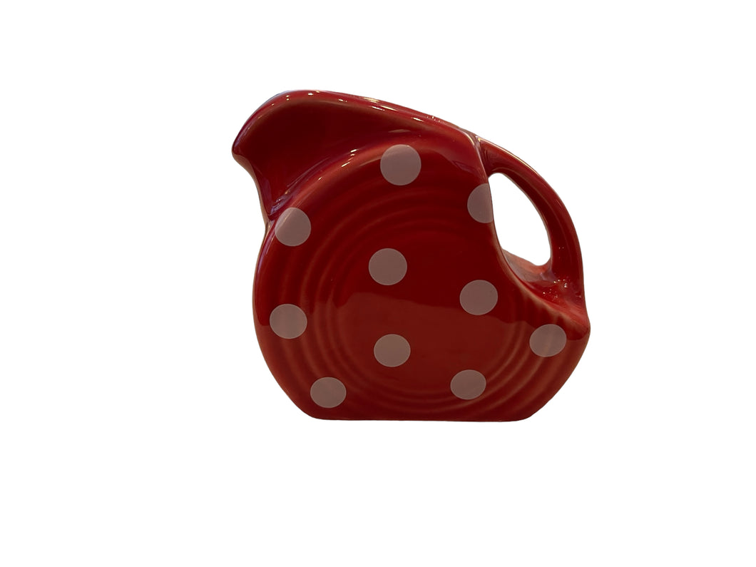 Fiesta HLCCA Scarlet w White Dots Mini Disk