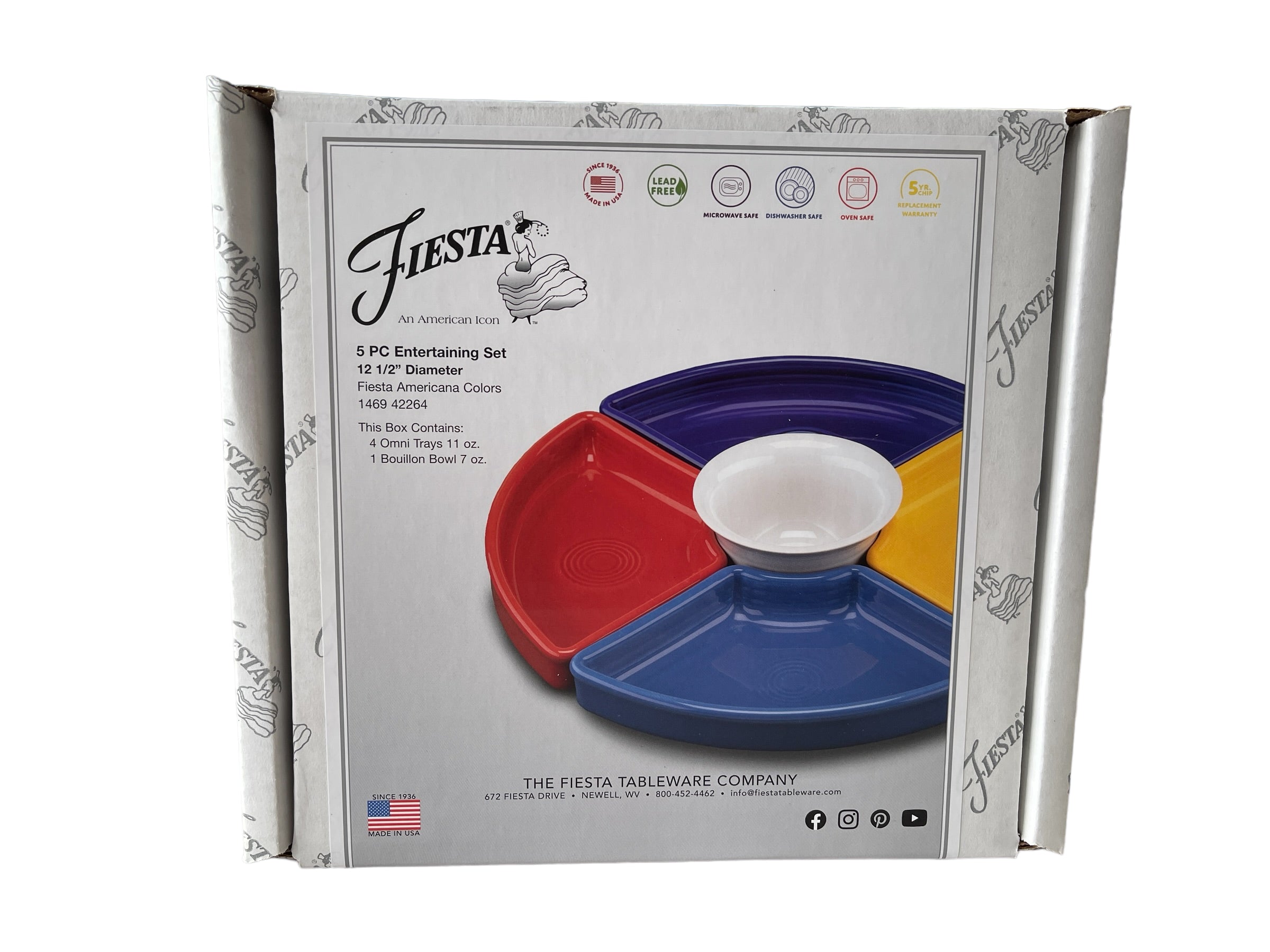 Fiesta 5 piece entertaining set best sale