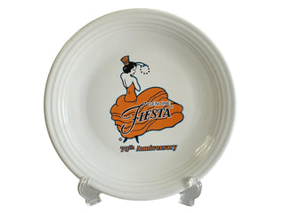 Fiesta 70th Anniversary Chop Plate Dancing Lady