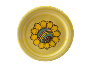 Fiesta Coaster / Mug Cover Peace & Love Sunflower - Flower