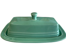 Load image into Gallery viewer, Fiesta Sea Mist Butter Dish Retired Color &amp; Shape Original Covered
