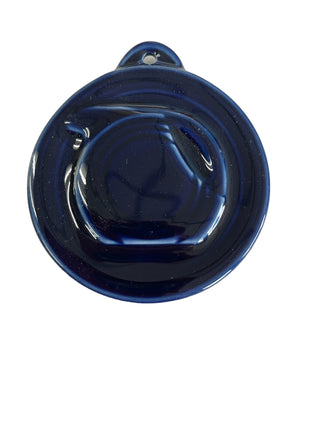 Fiesta HLCCA Water Pitcher Embossed Ornament Cobalt