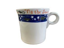 Load image into Gallery viewer, Fiesta Christmas  Tis The Season Set 9&quot; Luncheon &amp; Mug 2000-2001 (HLC Exclusive) 2 pc Set
